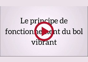 Le principe de fonctionnement bol vibrant