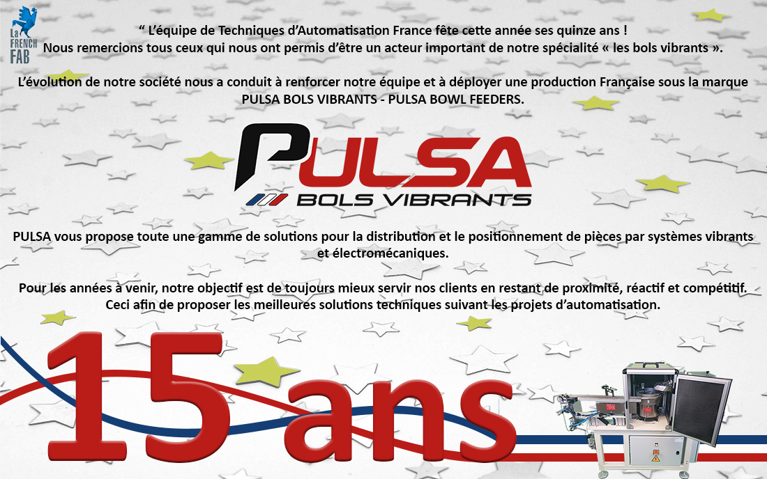 PULSA 15 ans